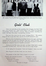 Load image into Gallery viewer, Picture of Girls' Club in the 1945 Issaquah High School yearbook in King County, WA