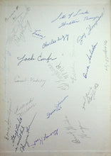 Load image into Gallery viewer, Student Signatures in the 1945 Issaquah High School yearbook in Issaquah, Washington