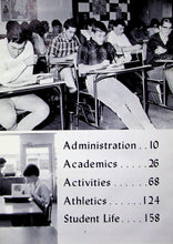 Load image into Gallery viewer, Table of contents in 1966 East High School Yearbook in Bremerton, Washington