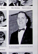 Load image into Gallery viewer, Senior Students Portrait Photos in 1966 East High School Yearbook in Bremerton, Washington Kitsap County, WA