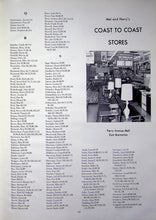 Load image into Gallery viewer, Coast to Coast Stores vintage ad and students names in 1966 East High School Yearbook in Bremerton, Washington Kitsap County, WA