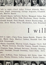 Load image into Gallery viewer, Student portrait photos at Lincoln High School during the 1944 school year in Manitowoc, Wisconsin