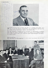 Load image into Gallery viewer, Picture of Mr. Stangel in the 1944 Lincoln High School Yearbook in Manitowoc, Wisconsin