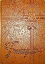 Load image into Gallery viewer, Class of 1946 Aquinas High School yearbook in La Crosse, Wisconsin The Trumpet