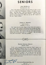 Load image into Gallery viewer, 1952 Greenbrier Military High School Seniors in Lewisburg, West Virginia