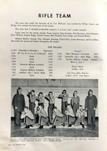 Load image into Gallery viewer, 1952 Greenbrier Military School's Rifle Team Picture