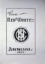 Load image into Gallery viewer, Class of 1917 Iowa City High School Yearbook in Johnson County, IA The Red and White Annual
