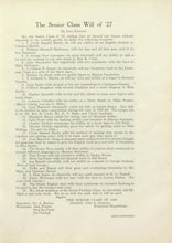 Load image into Gallery viewer, Class of 1927 Winslow High School Yearbook in Navajo County, AZ Senior Will