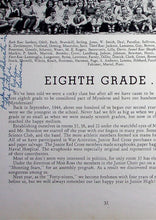 Load image into Gallery viewer, 1945 Mynderse Academy Yearbook in Seneca Falls, New York *The Myndersian 1945 High School