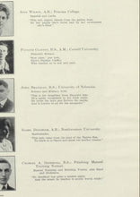 Load image into Gallery viewer, Pictures of Teachers in 1920 Winslow High School Yearbook in Navajo County, Arizona