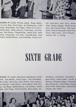 Load image into Gallery viewer, 1952 Great Bridge High School Sixth Grade Students
