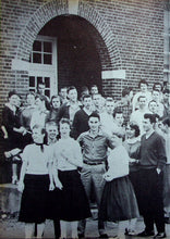 Load image into Gallery viewer, 1956 Varina High School Students Outside Building
