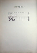 Load image into Gallery viewer, 1957 Varina High School Yearbook Contents in Henrico County, Virginia