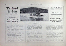 Load image into Gallery viewer, 1910 Klamath County High School Yearbook in Klamath Falls, Oregon