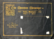 Load image into Gallery viewer, 1912 Roslyn High School Yearbook in Rosyln, Washington The Mountain Messenger Volume 1