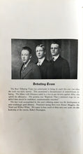 Load image into Gallery viewer, 1916 Albia High School yearbook in Monroe County, Iowa Debate Team Picture