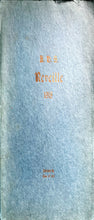 Load image into Gallery viewer, Cover of the 1918 Ashland High School Yearbook, titled 'The Reveille', showing a faded blue text on a faded blue background.