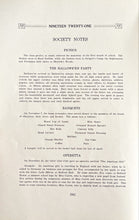 Load image into Gallery viewer, 1921 Moore Township High School Operetta Information