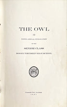 Load image into Gallery viewer, 1921 Moore Township High School Senior Class Yearbook Illinois