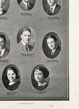 Load image into Gallery viewer, Staff Pictures in the 1923 Maury High School Yearbook in Norfolk, Virginia
