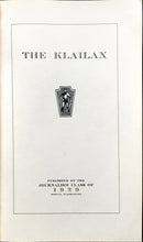 Load image into Gallery viewer, 1929 The Klailax Yearbook, Roslyn WA