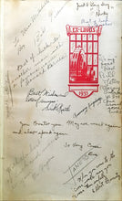 Load image into Gallery viewer, 1933 Cursive handwriting and signatures in Englewood High School Yearbook, Chicago IL