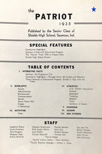 Load image into Gallery viewer, 1935 Senior Class of Shields High School, Seymour Indiana