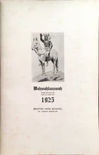 Load image into Gallery viewer, 1925 Benton High School Yearbook in St Joseph, Missouri