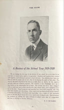 Load image into Gallery viewer, 1920 Ashland High School Yearbook in Ashland, Ohio