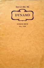 Load image into Gallery viewer, 1928 McClure High School Yearbook in Damascus Township, Ohio
