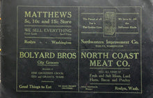 Load image into Gallery viewer, 1912 Roslyn High School Yearbook in Rosyln, Washington