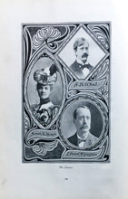 Load image into Gallery viewer, Vintage photos of alumni in 1902 University of Wisconsin-Oshkosh Yearbook