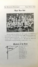 Load image into Gallery viewer, Boys Baseball Team Picture in 1913 Roslyn High School Yearbook in Washington State