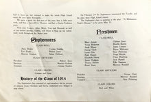 Load image into Gallery viewer, Information about Sophomores and Freshmen Students in 1912 Roslyn High School Yearbook in Rosyln, Washington