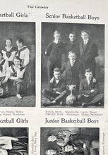 Load image into Gallery viewer, Team Photos of boys and girls sports teams in the 1919 Ashland High School Yearbook in Ashland County, Ohio