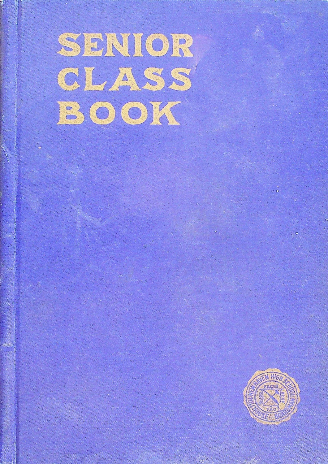 1912 New Haven High School Yearbook in Connecticut