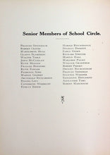 Load image into Gallery viewer, 1912 New Haven High School Senior Members of School Circle
