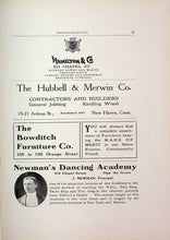 Load image into Gallery viewer, 1912 New Haven High School Vintage Advertising
