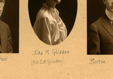 Load image into Gallery viewer, Portrait photograph of Ida Glidden at Sanford High School in 1914
