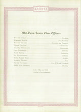 Load image into Gallery viewer, Senior Class Officers Names in 1926 Bessemer High School Yearbook in Jefferson County, AL
