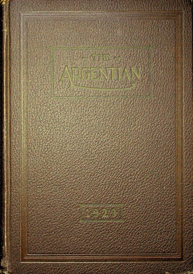 1929 Argentine High School Yearbook in Kansas City, KS