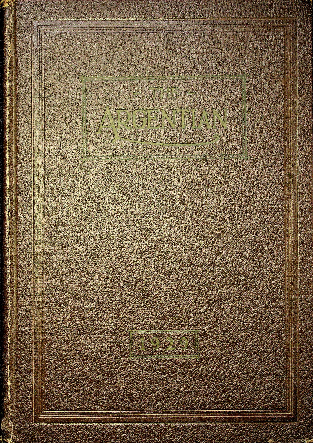 1929 Argentine High School Yearbook in Kansas City, KS