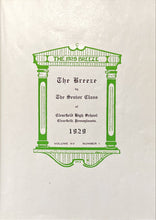 Load image into Gallery viewer, 1929 Clearfield High School Yearbook The Breeze
