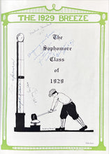 Load image into Gallery viewer, 1929 Clearfield High School The Sophomore Class
