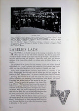 Load image into Gallery viewer, 1937 Lake View High School Letter Club Photograph
