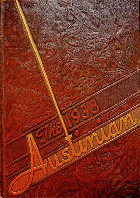 1938 Austin High School Yearbook in Mower County, Minnesota