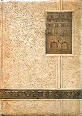 1939 Plant High School Yearbook in Tampa, Florida