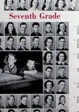 Load image into Gallery viewer, 1941 Central High School in Grand Rapids, Michigan 7th Grade Students
