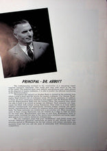 Load image into Gallery viewer, 1947 George Washington High School Principal Dr. Abbott
