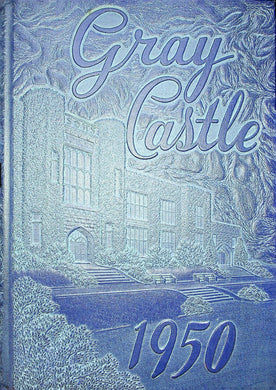 1950 San Diego High School Yearbook Gray Castle